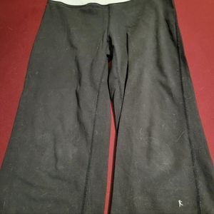 Black athletic capris sz xs